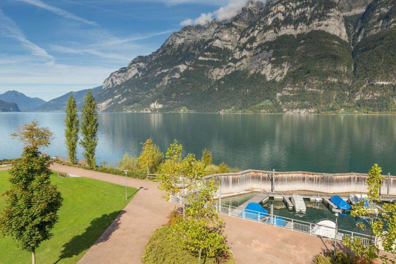 Apart Holidays - Marina Walensee Unterterzen Bagian luar foto