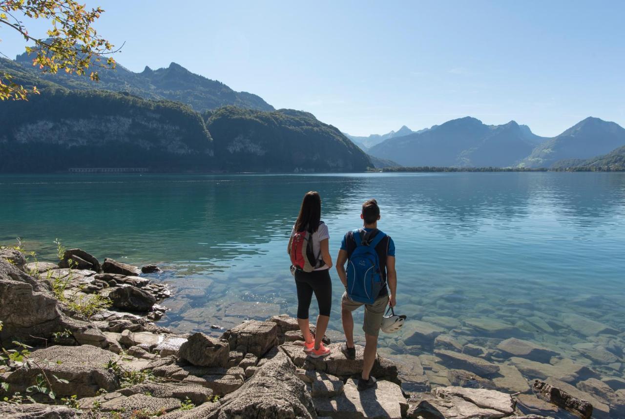 Apart Holidays - Marina Walensee Unterterzen Bagian luar foto